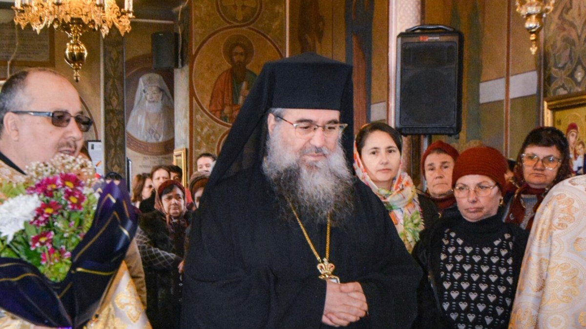 Popas de rugăciune la o parohie din județul Olt