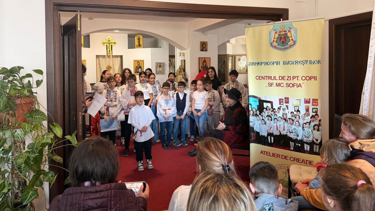 Sprijin pentru copiii Centrului „Sfânta Sofia” din București