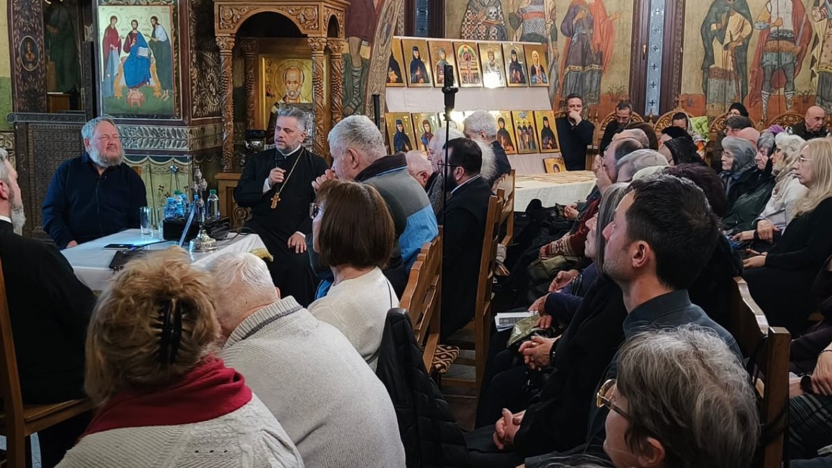 Evocarea părintelui Iulian Stoicescu la Parohia Apărătorii Patriei I