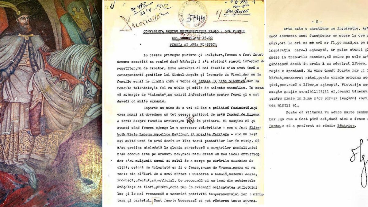 Olga Greceanu - femeia și arta plastică