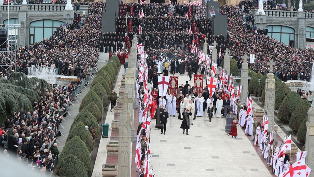 Patriarhul Ilia al II-lea al Georgiei a fost înmormântat