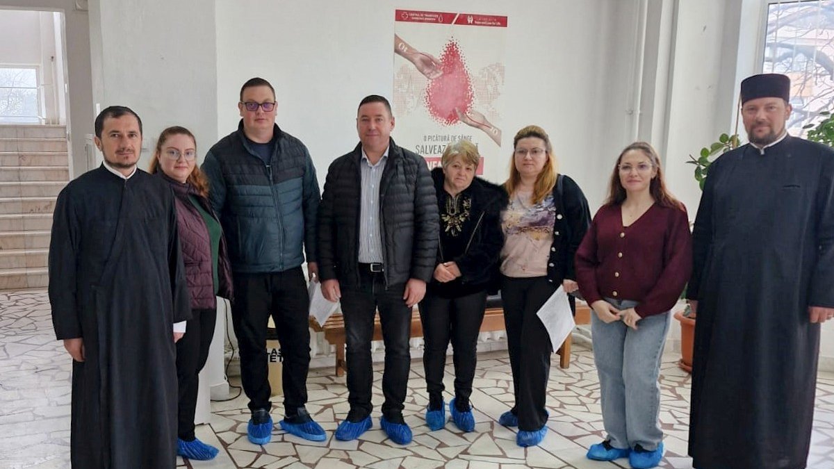 Prima acțiune de donare de sânge din acest an în Protoieria Panciu