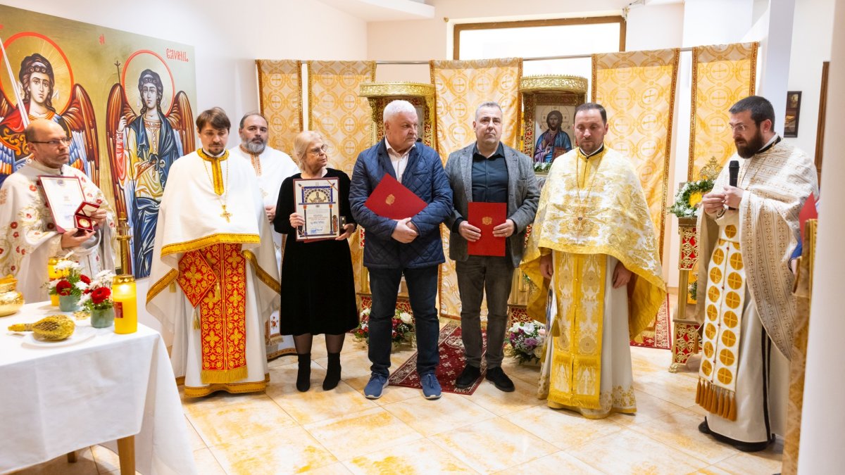 Sfințirea paraclisului Centrului „Affinity Polizu Residence” din București