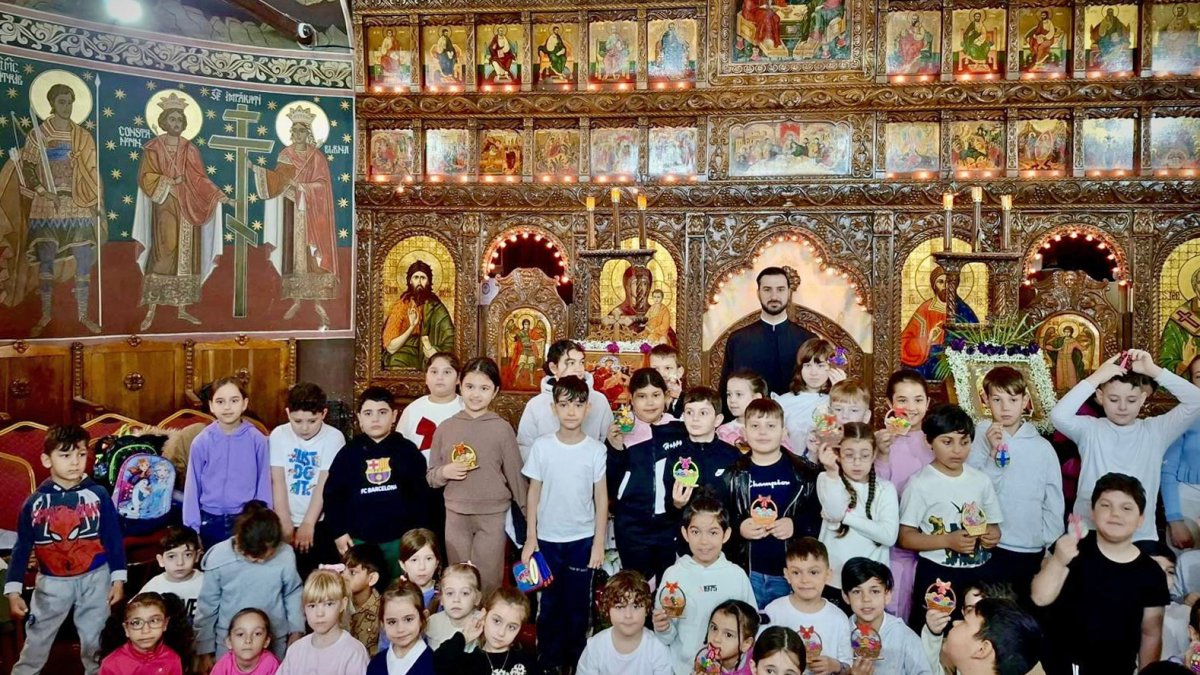 Atelier de creație pascală în Parohia „Sfântul Nicolae”‑Giulești Sârbi