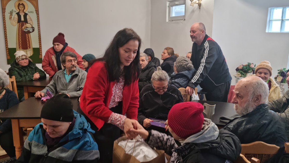 O nouă acțiune socială a proiectului „Bătrânețe cu suflet de copil”