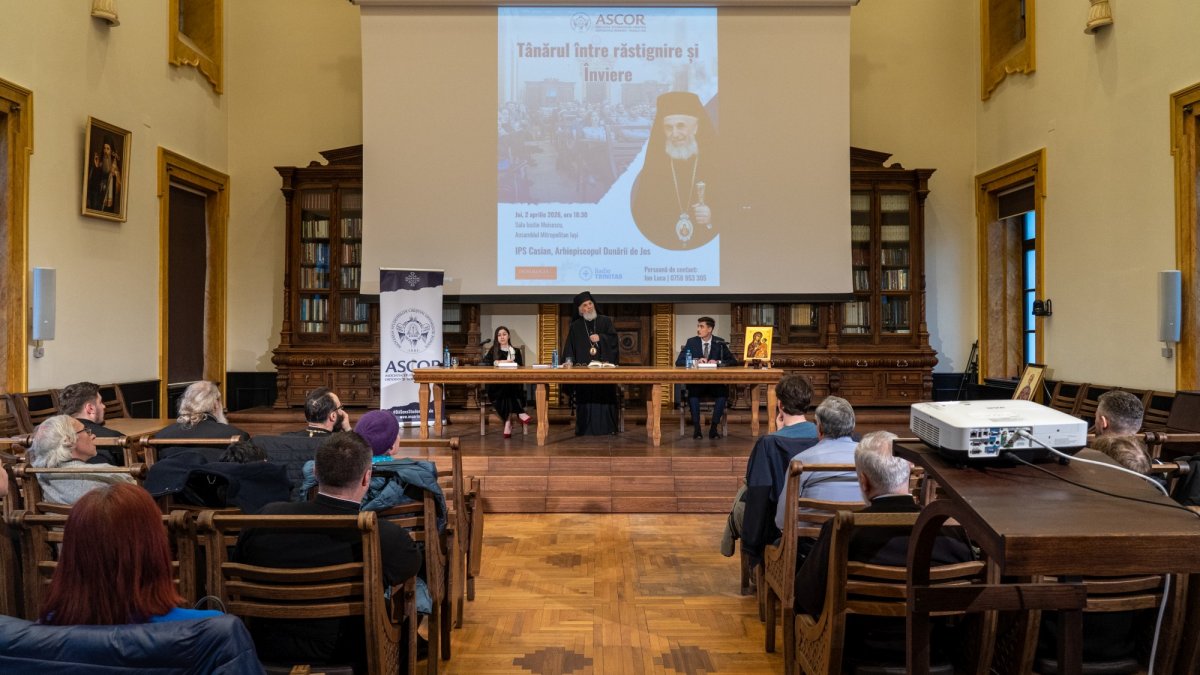 Arhiepiscopul Dunării de Jos a conferențiat la Iași