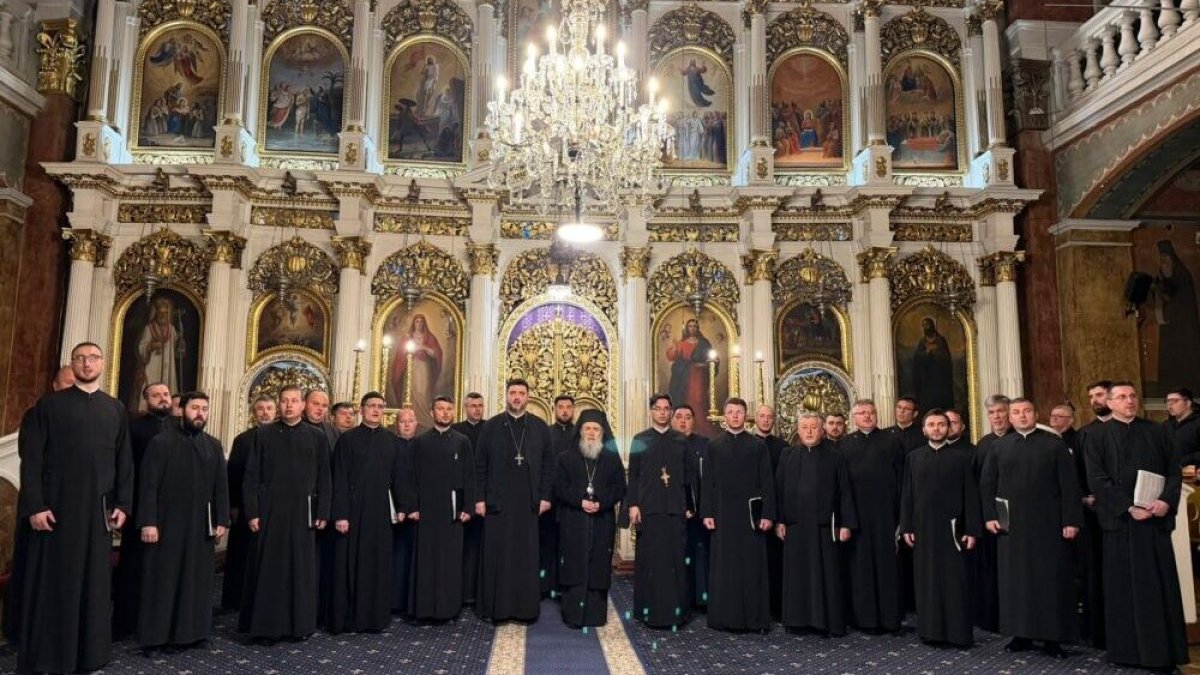 Concertul coralei preoților Arhiepiscopiei Aradului