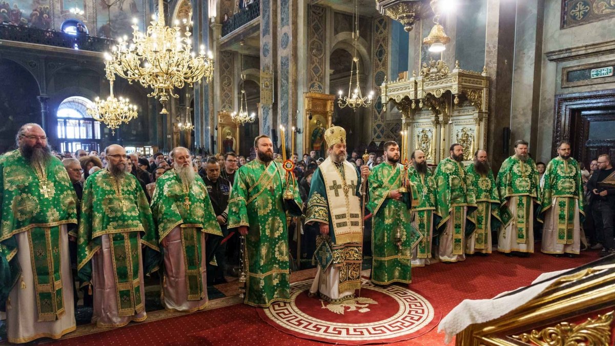 Floriile la Catedrala Mitropolitană din Iași 