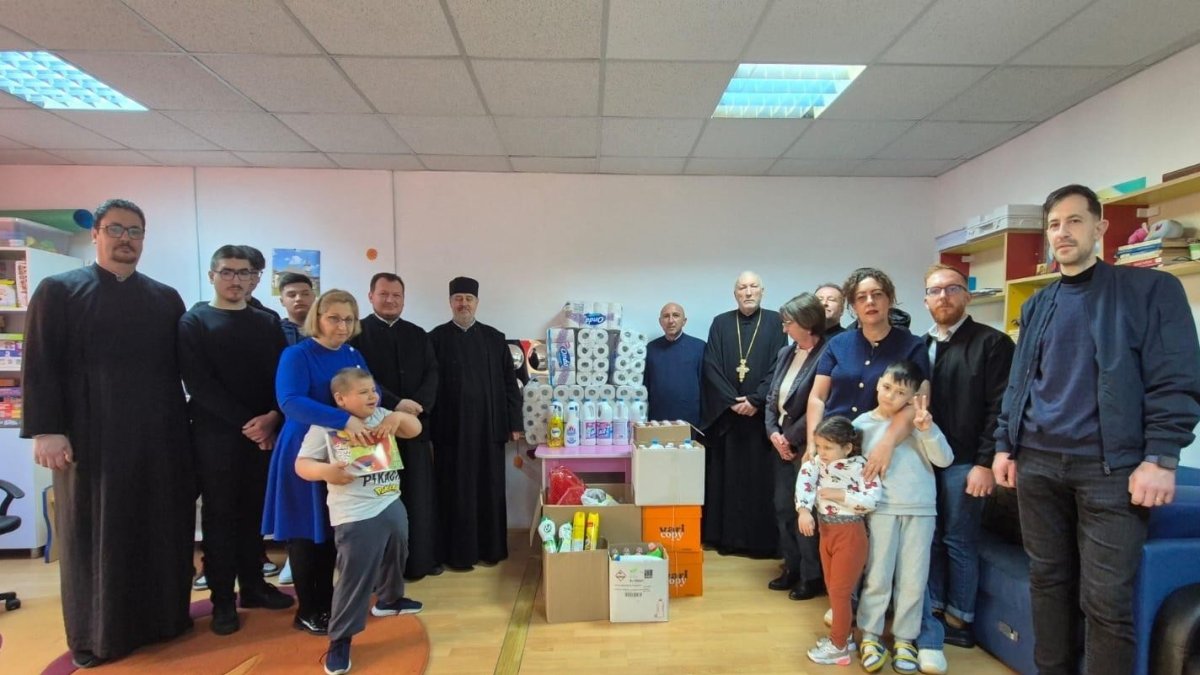 Acțiune filantropică la un centru de zi din Târgoviște