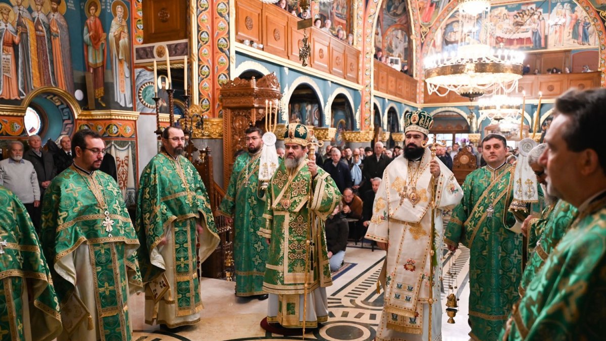 Binecuvântare la Catedrala din Deva