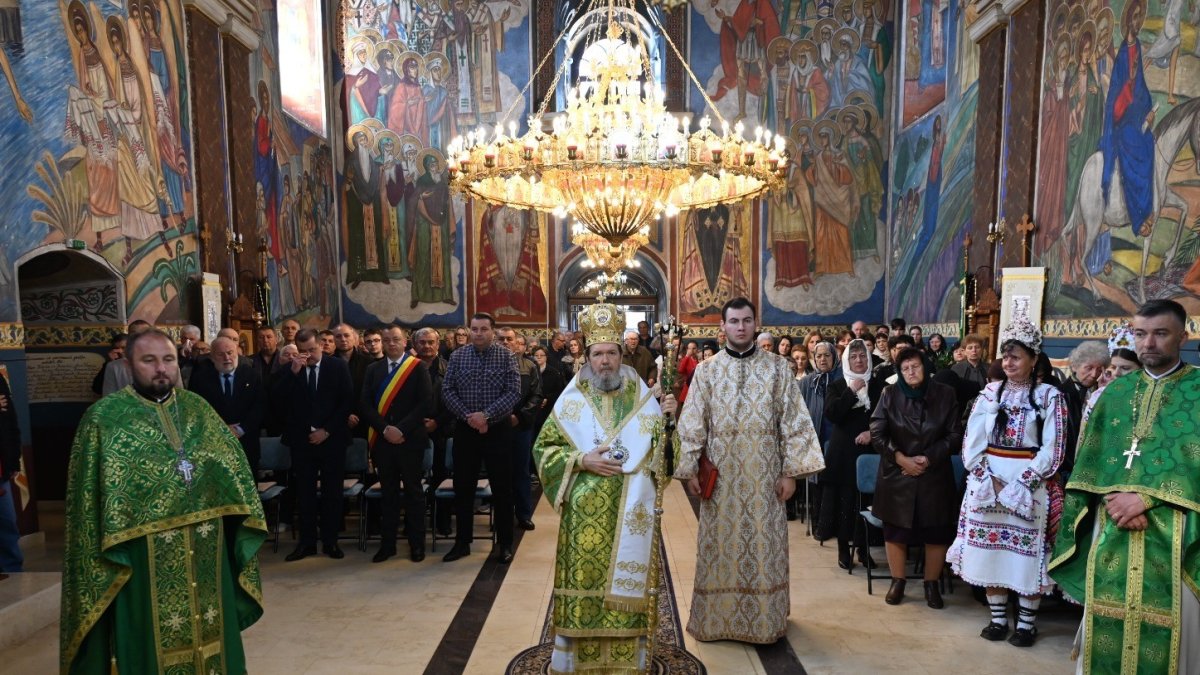 Duminica Intrării Domnului în Ierusalim sărbătorită la Beiuş