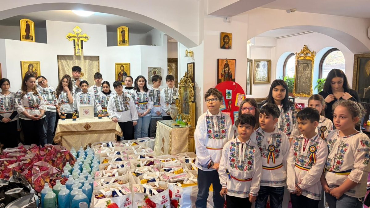 Activități cu copiii la Centrul de zi „Sfânta Sofia”