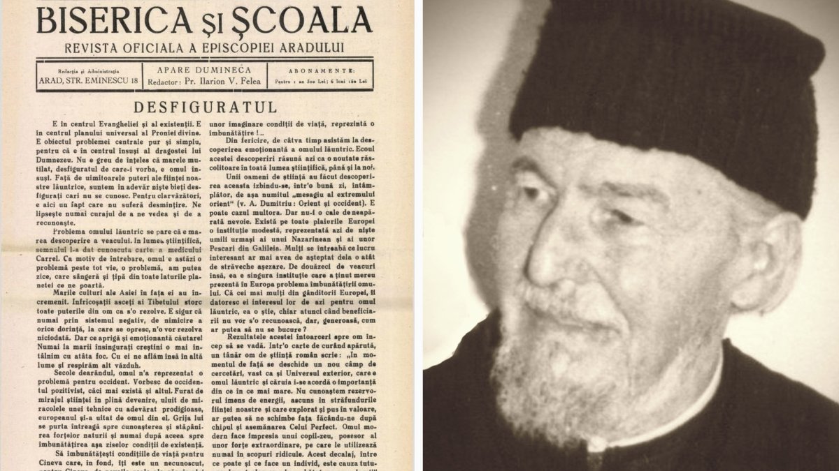 Arhimandritul Benedict Ghiuș: omul desfigurat, omul restaurat