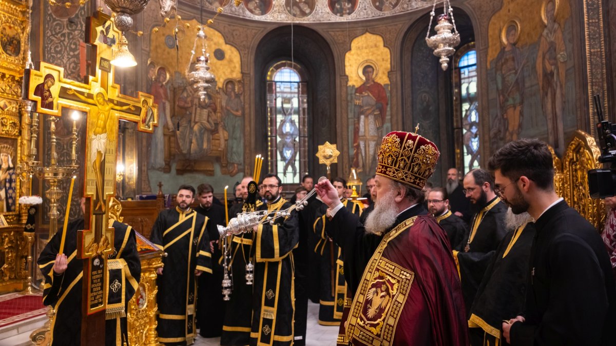 Sfintele Pătimiri, evidențiate în cadrul Deniei celor 12 Evanghelii, la Catedrala Patriarhală