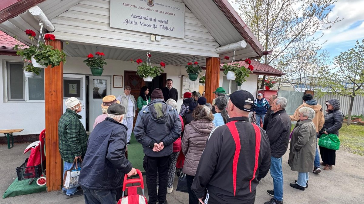Un frumos gest de solidaritate al parohiilor din sectorul 4