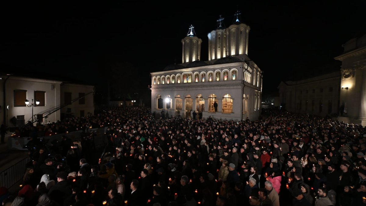 Proclamarea Învierii Domnului pe Colina Bucuriei