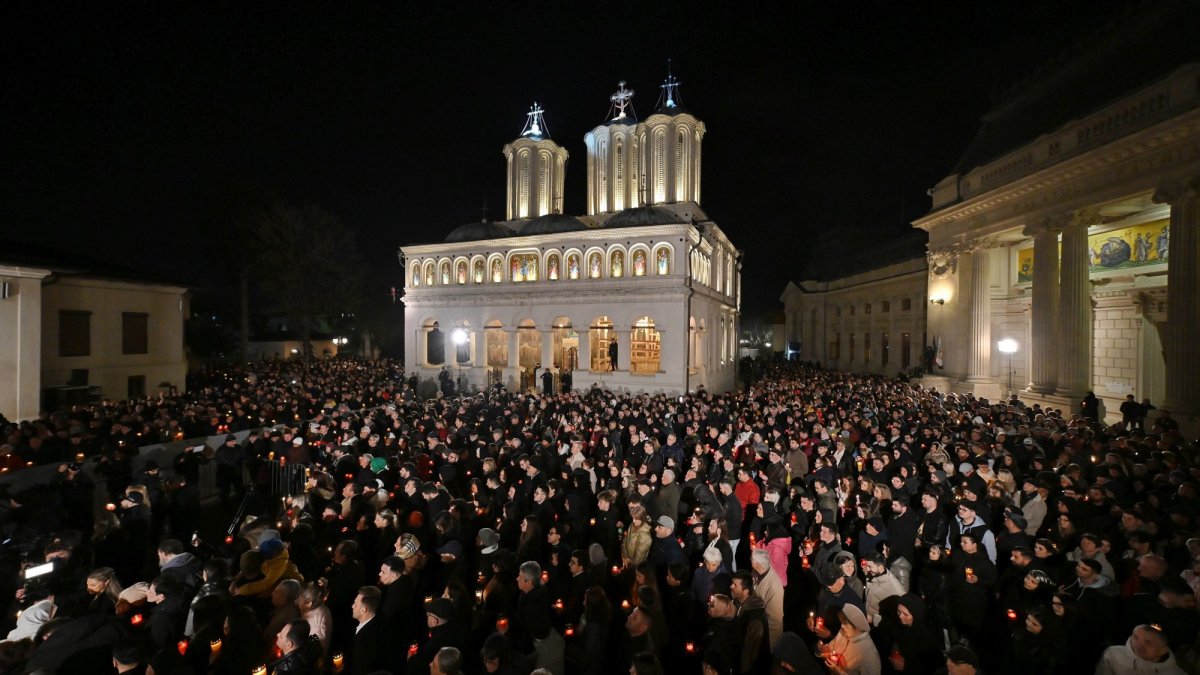 Proclamarea Învierii Domnului pe Colina Bucuriei