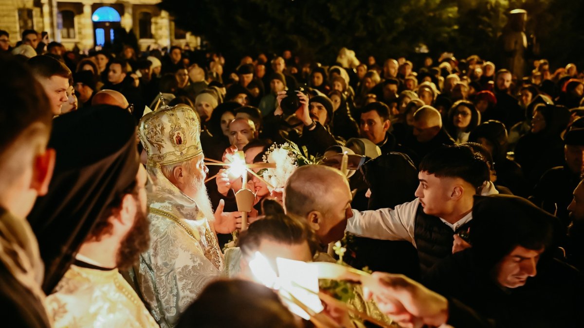 Învierea Domnului sărbătorită la Catedrala Mitropolitană din Cluj-Napoca