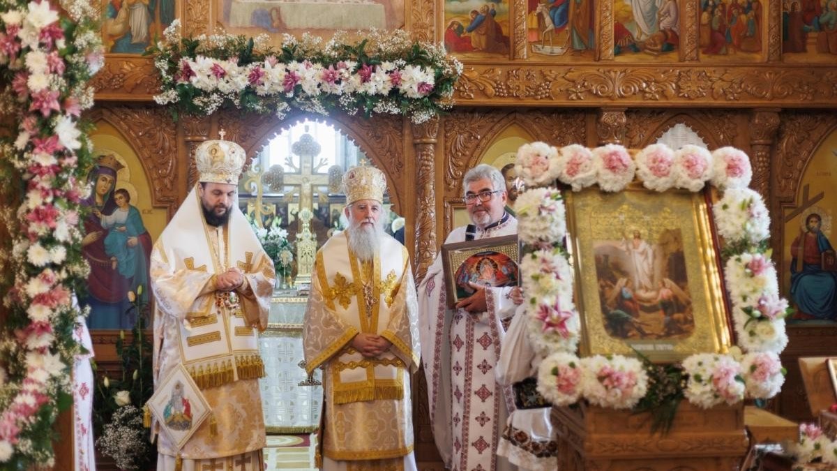 Sărbătorirea Sfântului Pahomie la Gledin