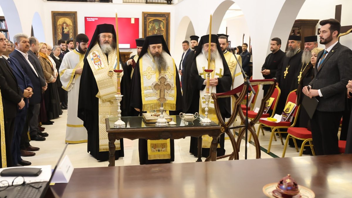 Sfințirea Bibliotecii „Magdala” și simpozion la Mănăstirea Pantocrator