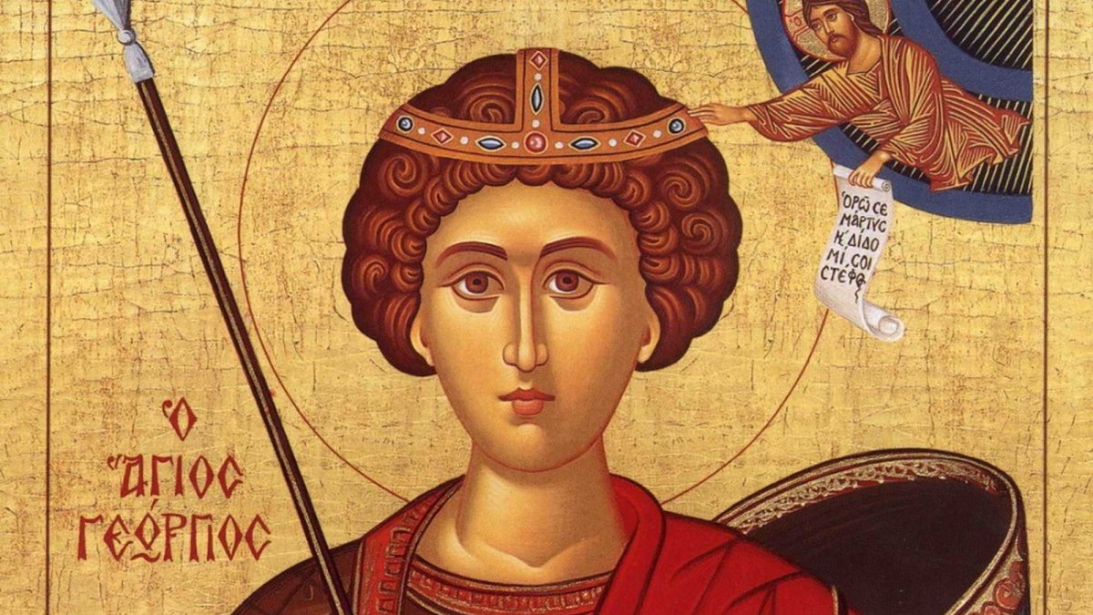 Sfântul Mare Mucenic Gheorghe, purtător de biruință  și dărâmător de idoli