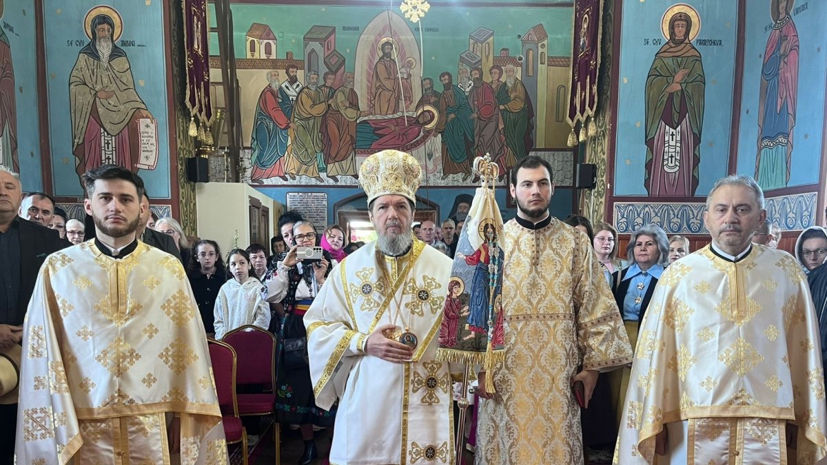 Slujbă de târnosire la biserica din Telechiu, Protopopiatul Oradea