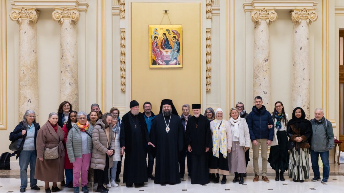 Oaspeți francofoni în vizită la Palatul Patriarhiei