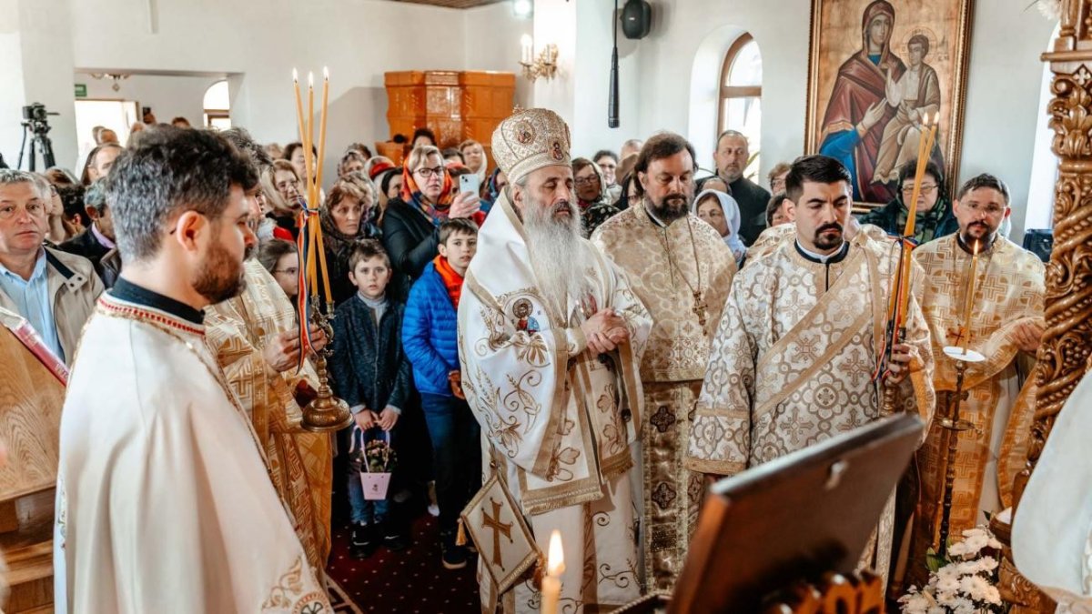 Slujire arhierească în Parohia Slobozia, Iași