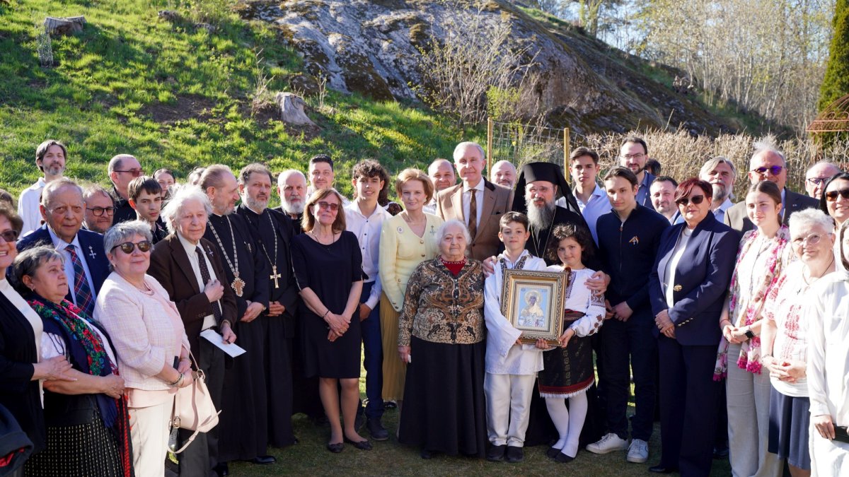 Vizită regală la Centrul eparhial din Stockholm