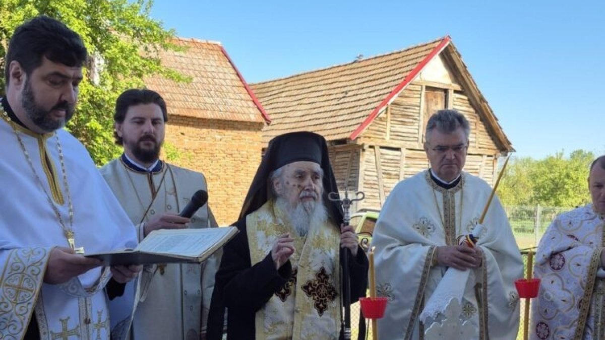 Binecuvântare la Parohia Țela din județul Arad