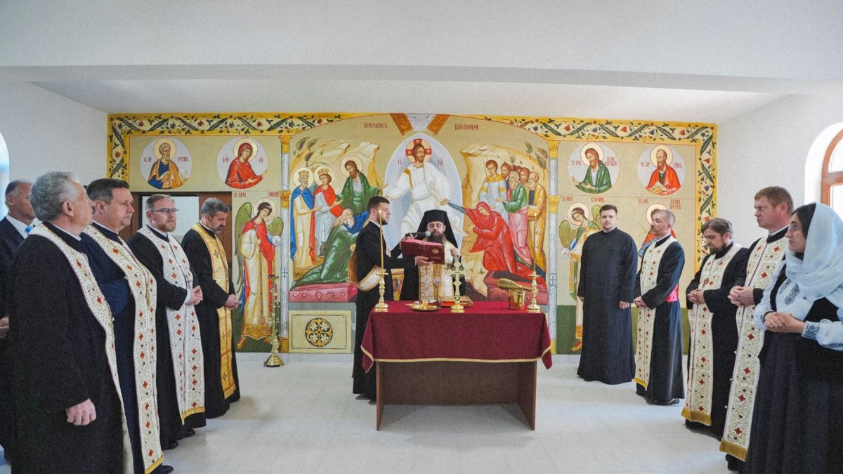 Binecuvântarea capelei mortuare în Parohia Ortelec II, Episcopia Sălajului