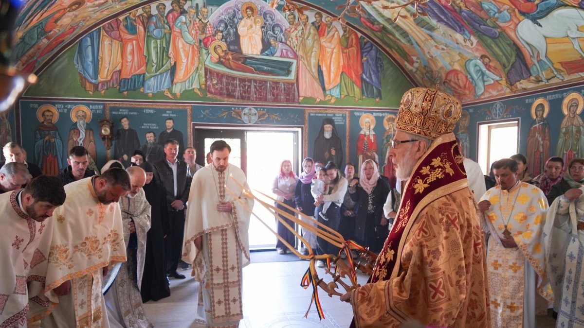 Hramul unui schit din județul Argeș