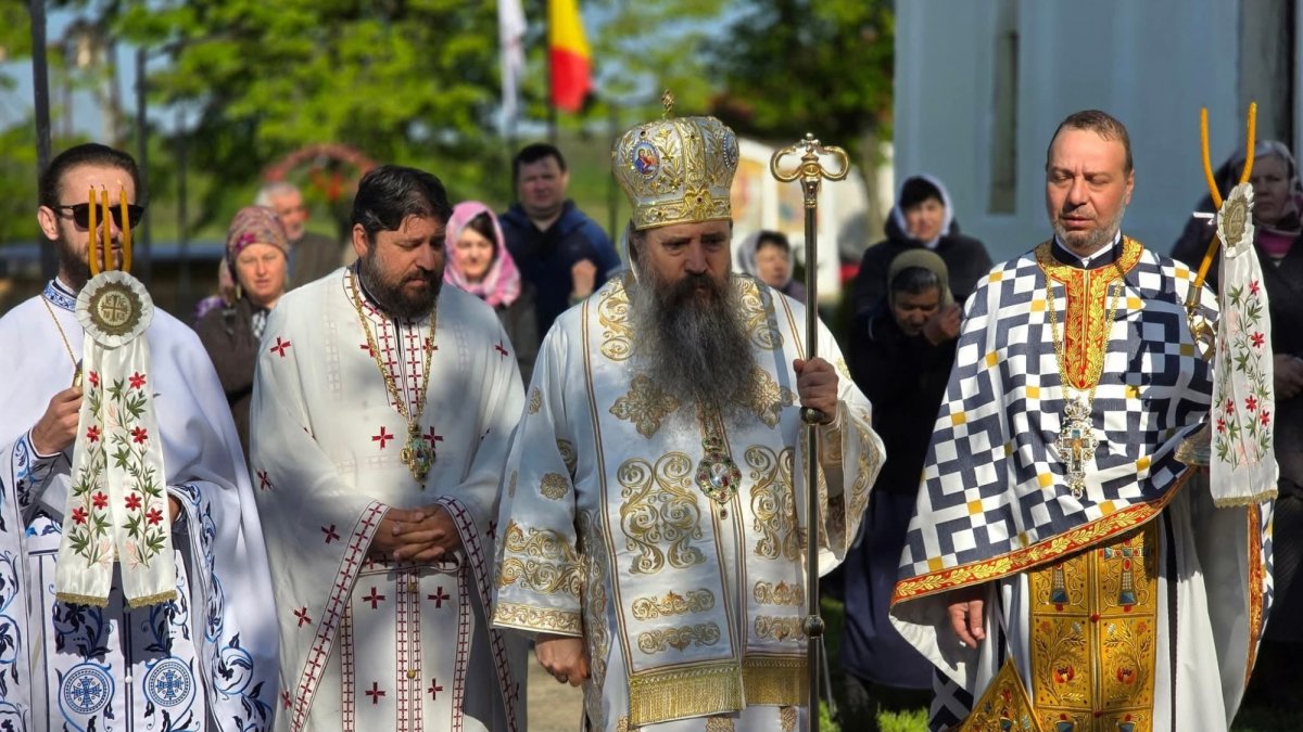 Sărbătoare la Mănăstirea Coșoteni din județul Teleorman