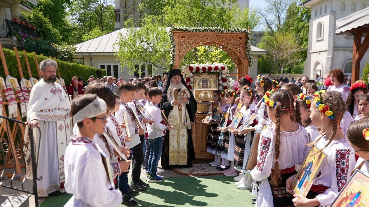 Sfântul Cuvios Mucenic Efrem cel Nou cinstit la Galați