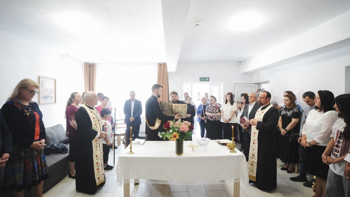 Binecuvântare pentru noua casă de tip familial din localitatea sălăjeană Var
