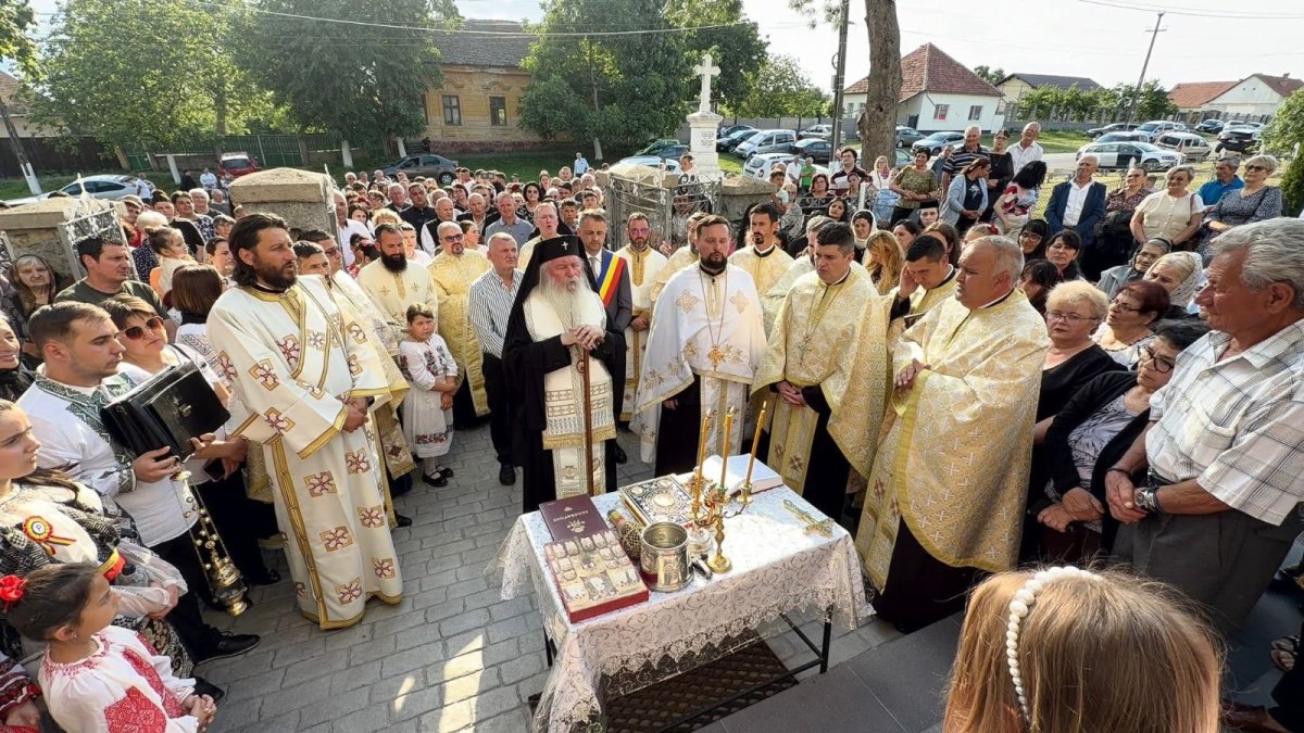 Binecuvântare pentru Parohia Șipet din județul Timiș