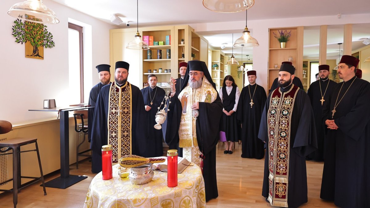 Binecuvântarea Ceainăriei culturale a Arhiepiscopiei Buzăului și Vrancei
