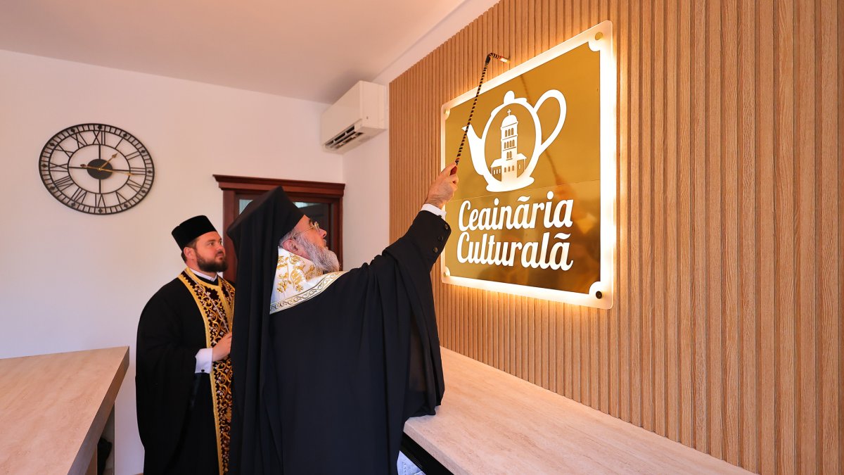 Binecuvântarea Ceainăriei culturale a Arhiepiscopiei Buzăului și Vrancei
