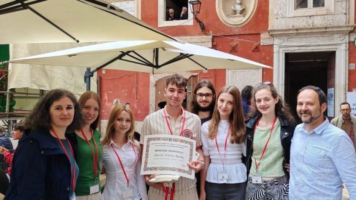 Mențiune pentru România la Olimpiada internațională de limba latină din Italia