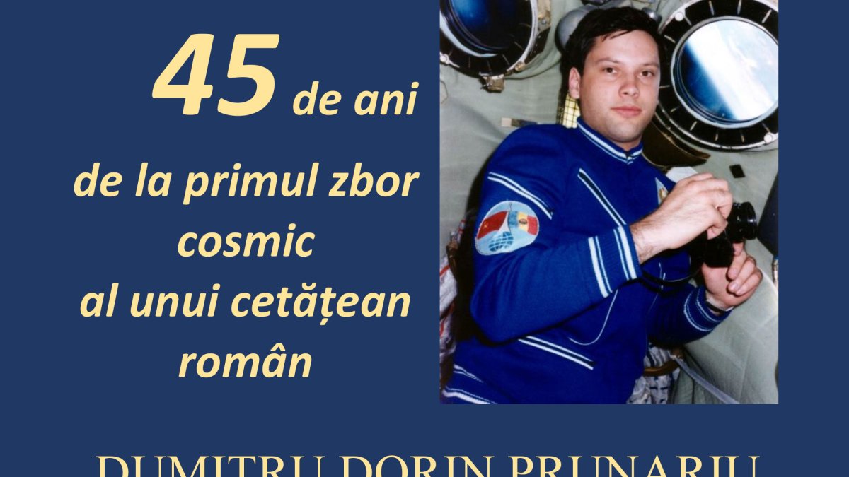 45 de ani de la primul zbor cosmic al unui cetățean român