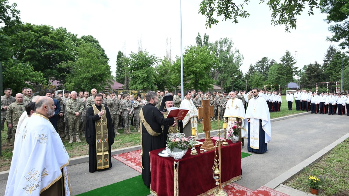 Sfințirea capelei Brigăzii 1 Sprijin Manevră „Argedava” din București