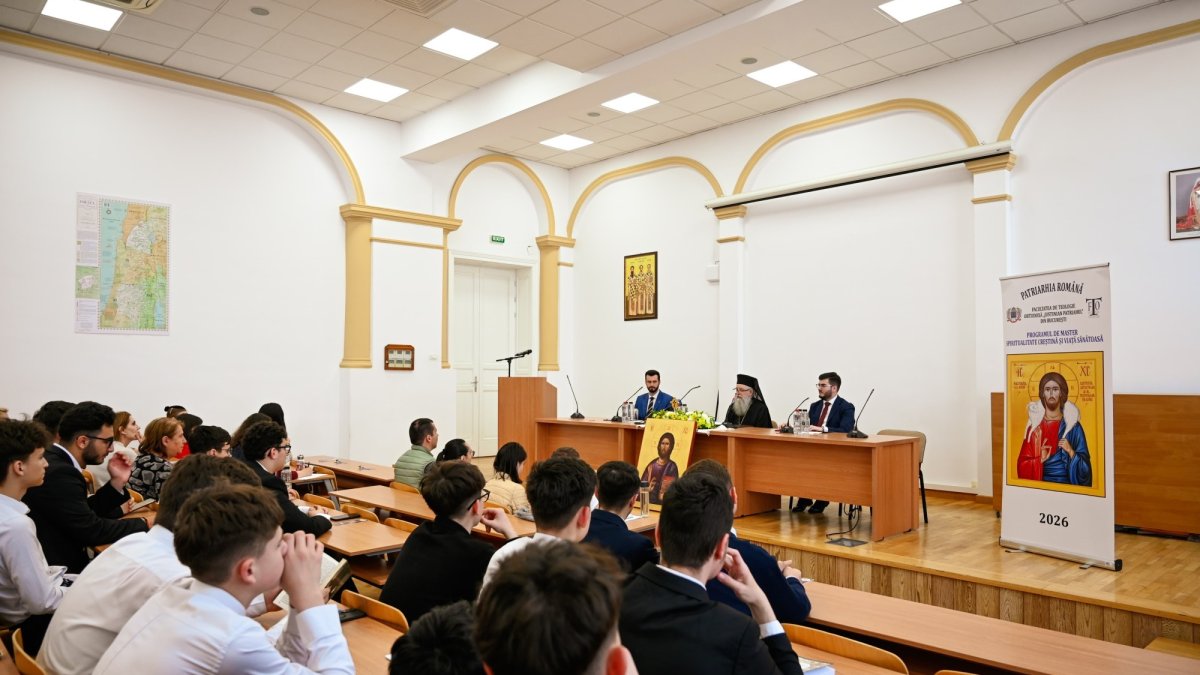 Conferință duhovnicească la Facultatea de Teologie Ortodoxă din București 