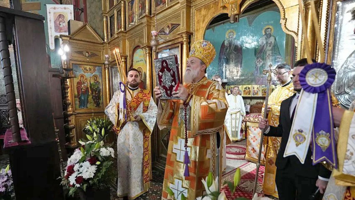Popas de rugăciune la o parohie din Călărași