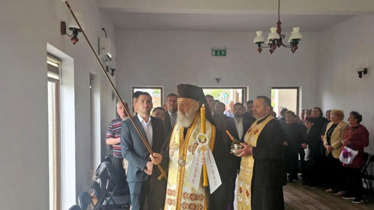 Sfințire de capelă în Ciumbrud, Alba