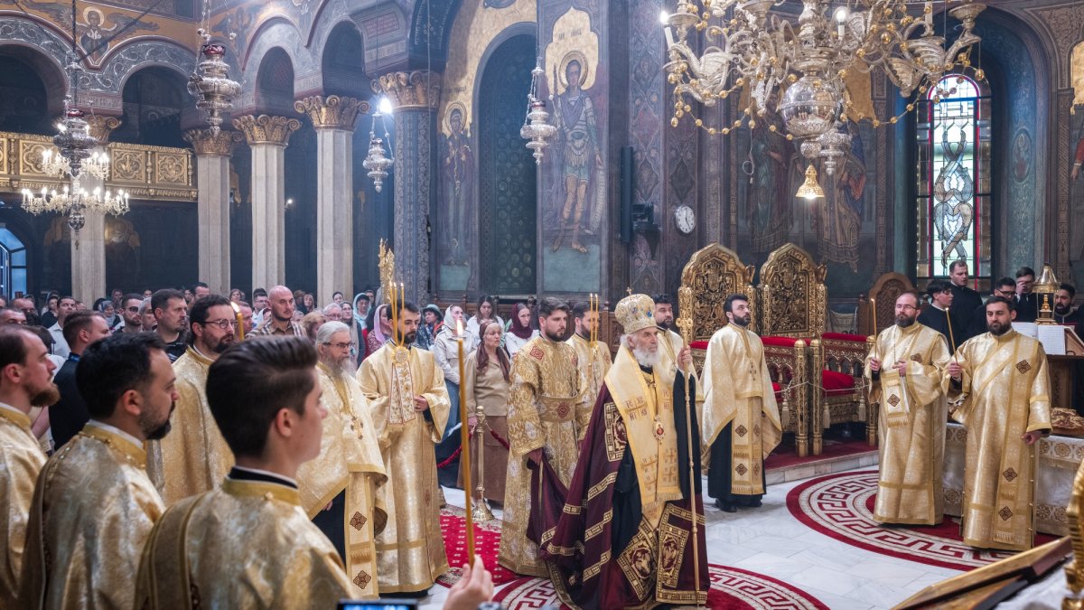 Slujba Privegherii în cinstea a două mari sărbători la Catedrala Patriarhală