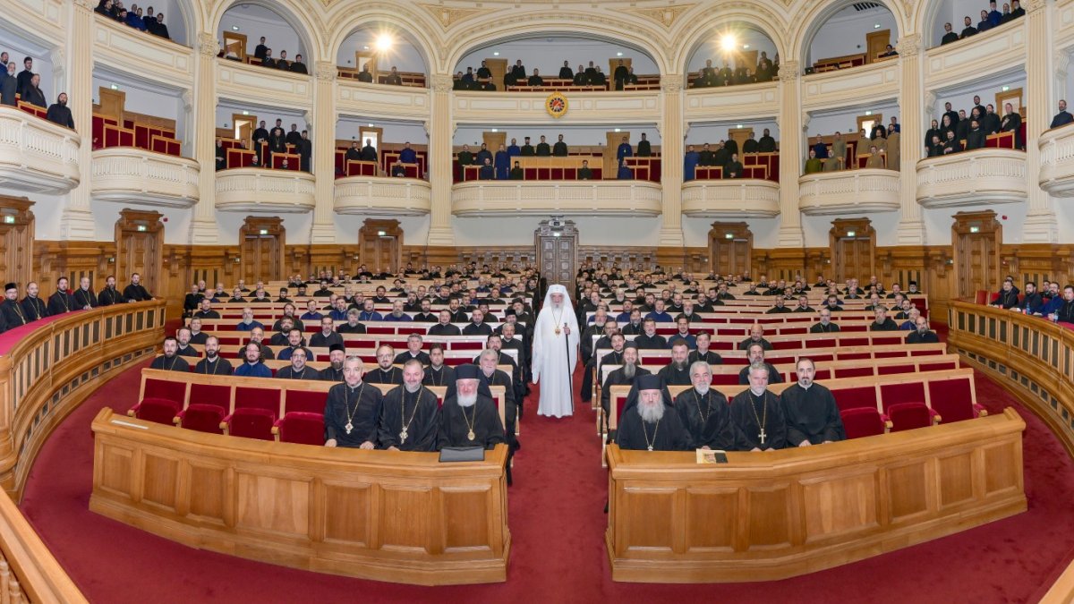 Conferință preoțească semestrială la Palatul Patriarhiei