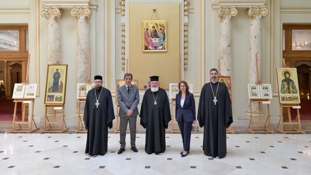 Oficial al statului grec în vizită la Patriarhia Română