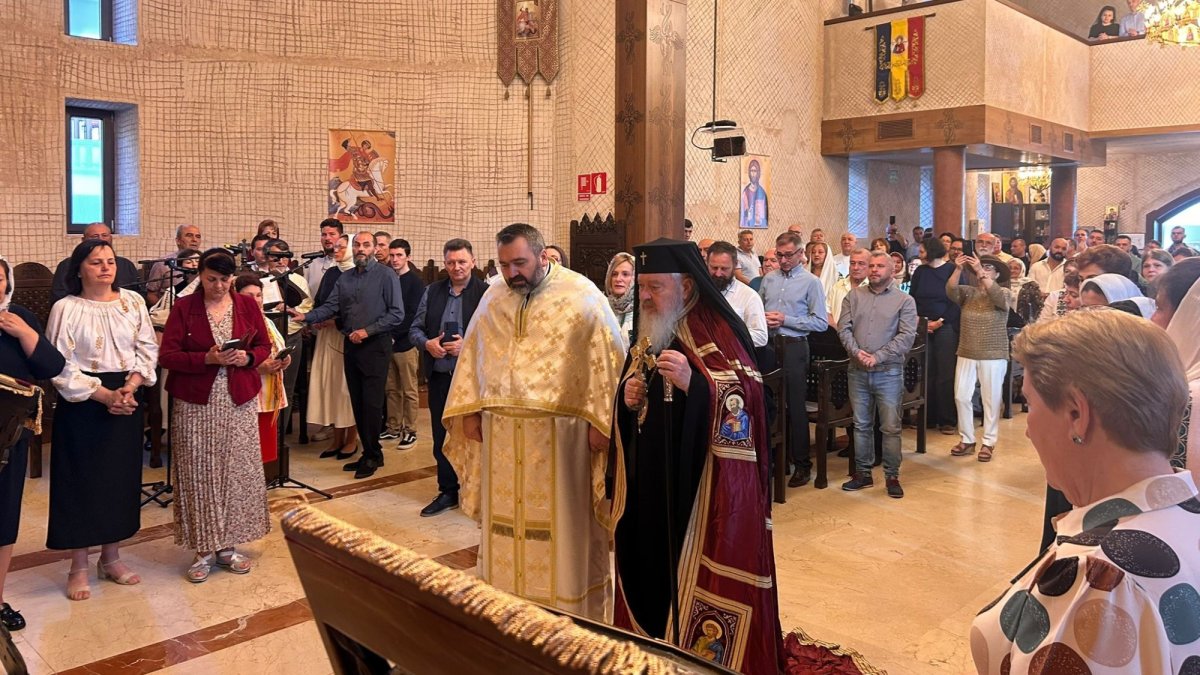 Sărbătoare în comunitatea ortodoxă română din Alcalá de Henares, Spania