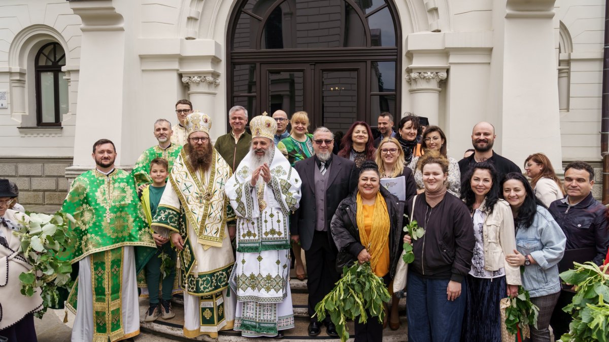 Praznicul Cincizecimii la Catedrala Mitropolitană din Iași