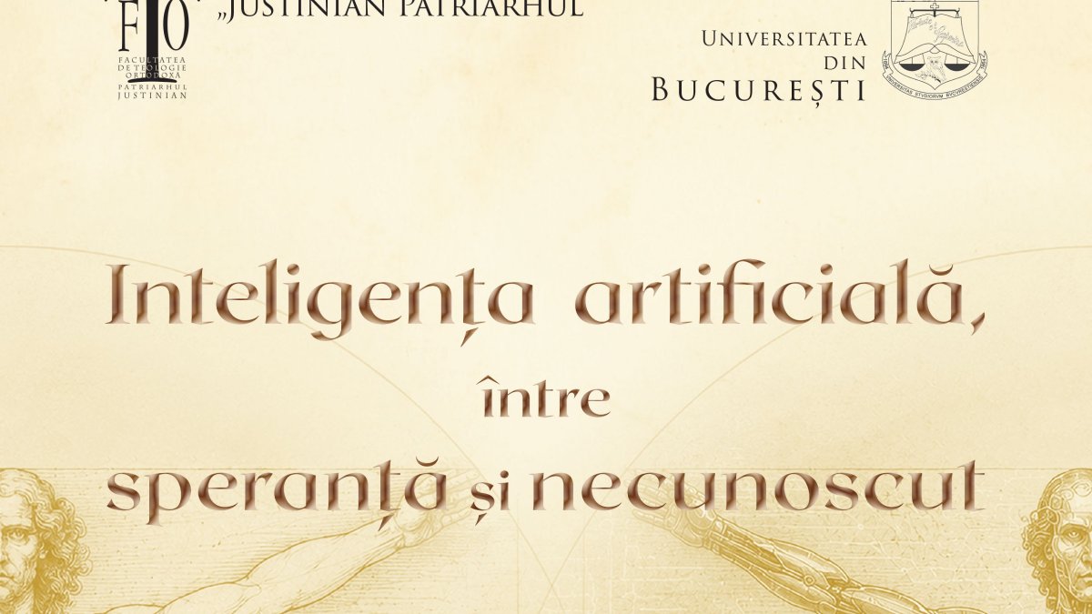 Conferință despre inteligența artificială la Facultatea de Teologie Ortodoxă din București